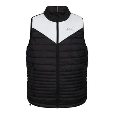 Black Abiko Quilted Gilet
