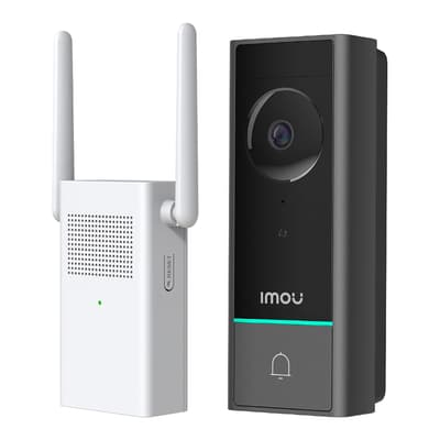 Smart Video Doorbell with Built In Spotlight 5MP Kit