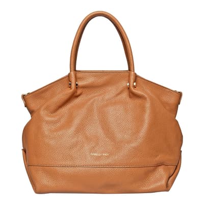 Brown Italian Leather Handbag