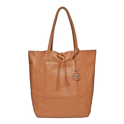 Brown Italian Leather Handbag