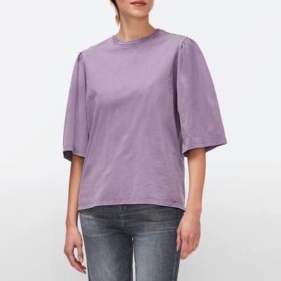 Purple Blousant Cotton T-Shirt 