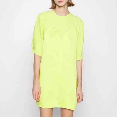 Lime T-Shirt Mini Dress