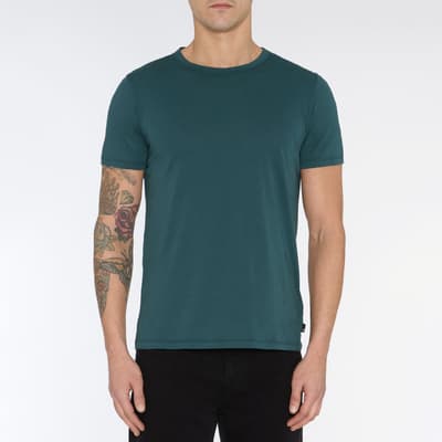 Green Featherweight Cotton T-Shirt