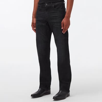 Black Austyn Straight Stretch Jeans