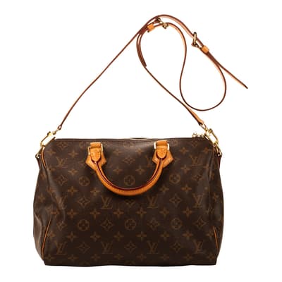 Brown Speedy Bandouliere Handbag