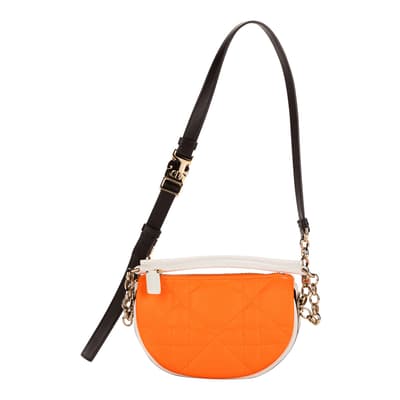 Orange Vibe hobo Handbag