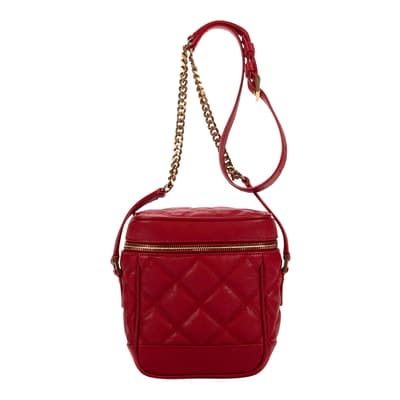 Red 80s Vanity Shoulder bag