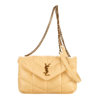 Cream Toy Loulou Puffer Shoulder bag