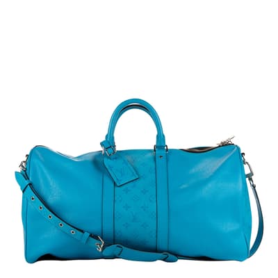 Turquoise Ltd. Ed. Keepall Taigarama Travel Bag