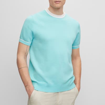 Turquoise Grosso Cotton Top 