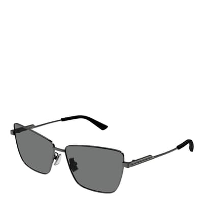 Womens Bottega Veneta Grey Sunglasses 59mm