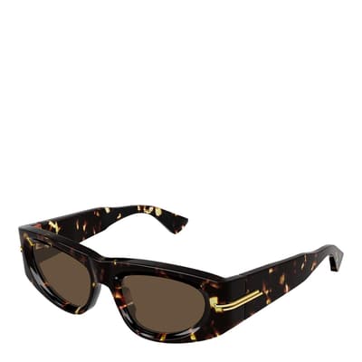 Womens Bottega Veneta Brown Sunglasses 51mm