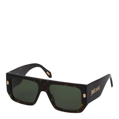 Unisex Just Cavalli Brown Sunglasses 56mm