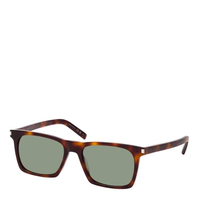 Unisex Saint Laurent Brown Sunglasses 54mm
