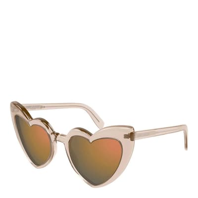 Womens Saint Laurent Nude Sunglasses 54mm