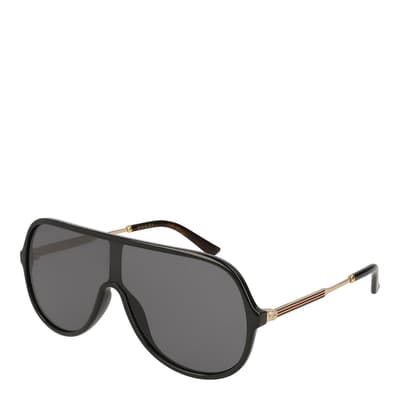 Unisex Gucci Black Sunglasses 99mm