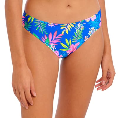 Blue Hot Tropics Bikini Brief