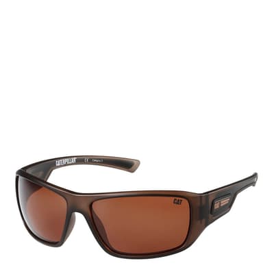 Men's Brown Cat Sunglasses 64mm
