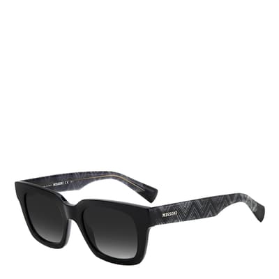 Black Rectangular Sunglasses 50mm