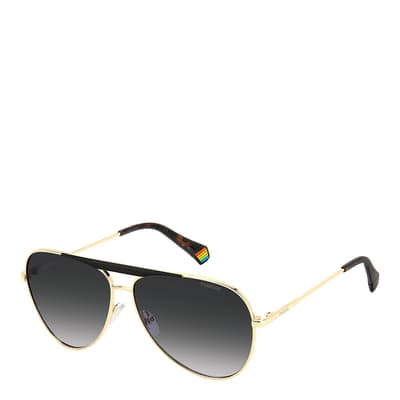 Gold Black_ Pilot Sunglasses 61mm