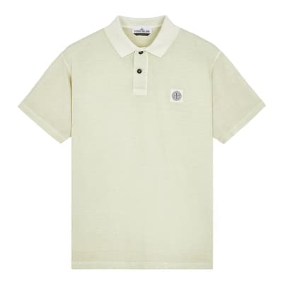 Beige 'Fissato' Cotton Polo Shirt