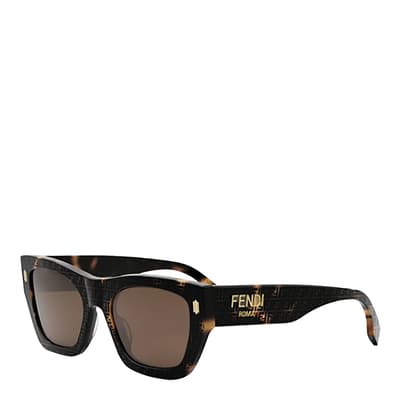 Women's Fendi Brown Sunglasses 53mm