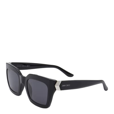 Black Square Rimmed Sunglasses 50mm