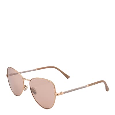 Copper Round Sunglasses 56mm