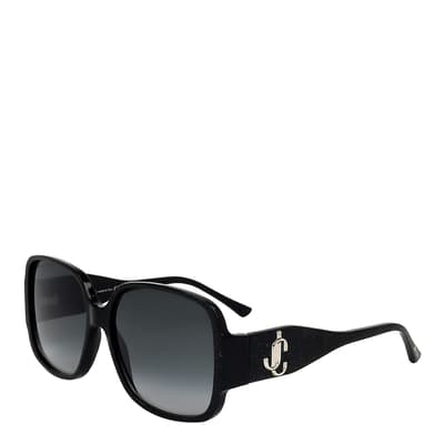 Black Thick Rimmed Square Sunglasses 59mm