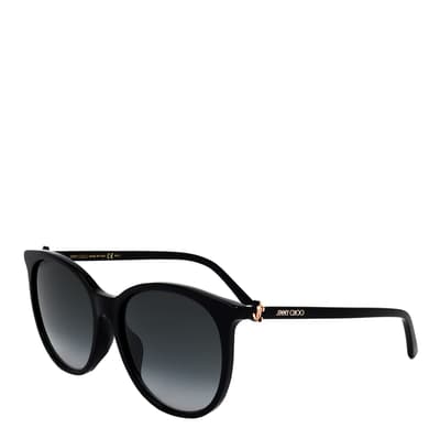 Black Round Rimmed Sunglasses 57mm