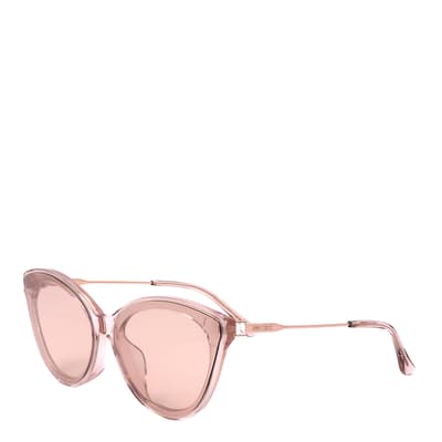 Pink Cateye Sunglasses 64mm