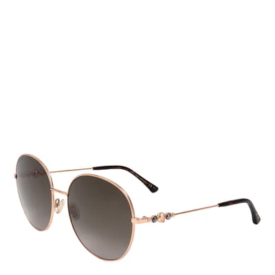 Black Lense Gold Sunglasses 60mm