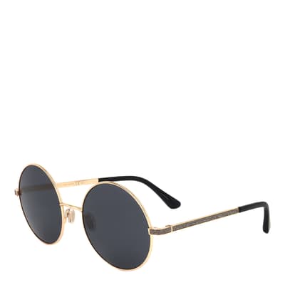Black Lense Gold Sunglasses 57mm