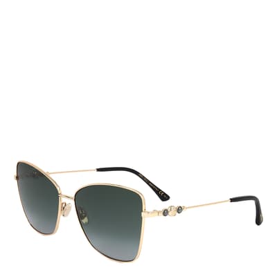 Rose Gold Cateye Sunglasses 59mm