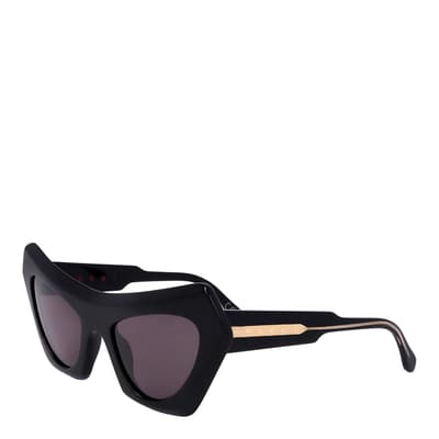 Black Cateye Thick Rimmed Sunglassess 56mm