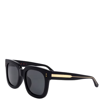 Black Square Thick Rimmed Sunglasses 54mm
