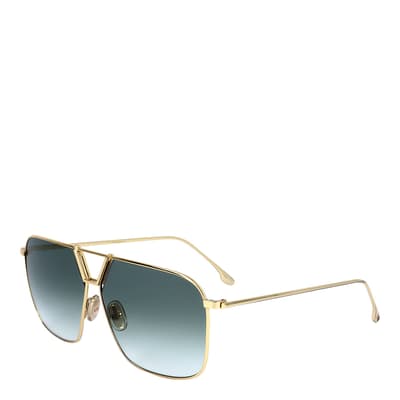 Gold, Sage Aviator Sunglasses 60mm