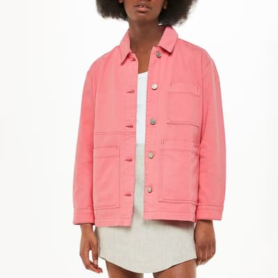 Pink Sylvia Cotton Jacket