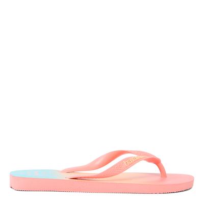 Unisex Peach Print Top Flip Flops BrandAlley