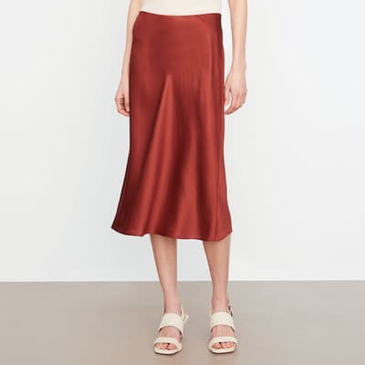 Red Slip Skirt