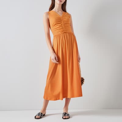 Orange Claud Dress