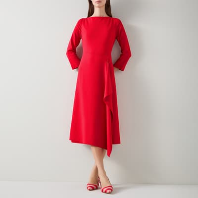 Red Lena Dress