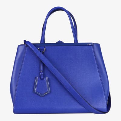 Royal Blue 2Jours Top Handle Bag