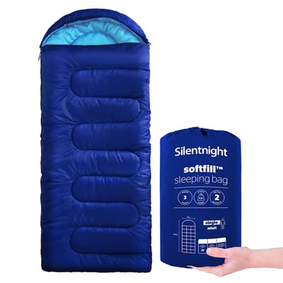 Camping Collection Adult Sleeping Bag, Blue