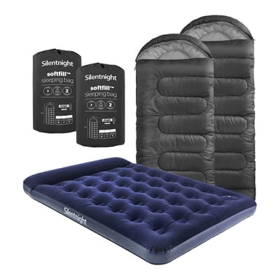 Double Camping Collection Bundle, Black