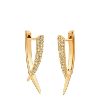 18K Gold Modern Earrings