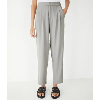 Grey Daphne Tapered Trousers