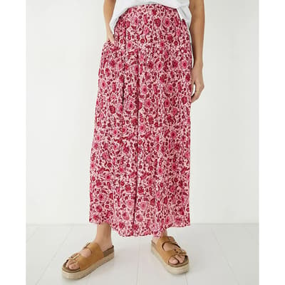 Pink Attlee Maxi Skirt