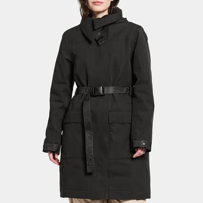 Black Nori Waterproof Coat