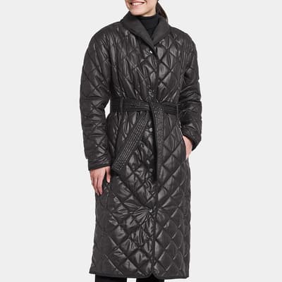 Black Mirjam Quilted Coat